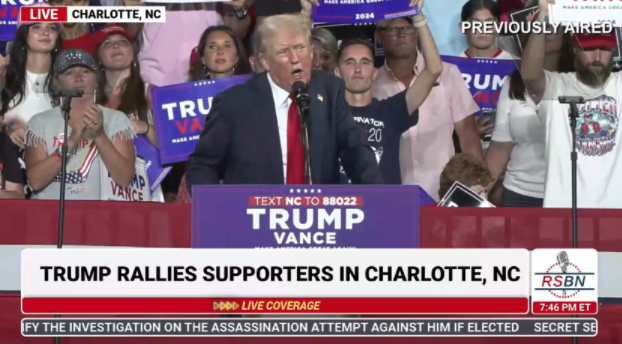 LIVE REPLAY: President Trump Holds a Rally in Charlotte, North Carolina – 7/24/24